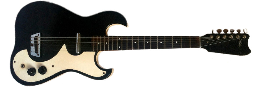 SILVERTONE 1448 (amp-in-case) electric guitars