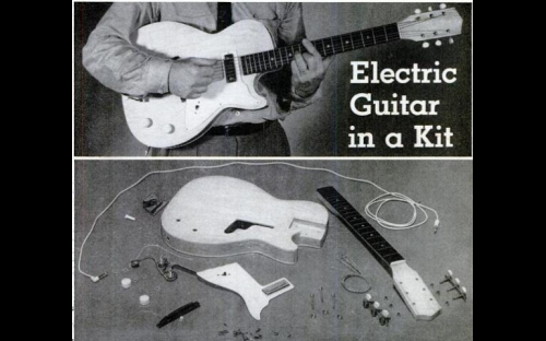 Popular Mechanics 1962 guitar kit