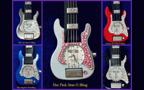Crystal Guitar Watches