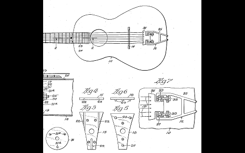 H. Homer Simpson guitar patent