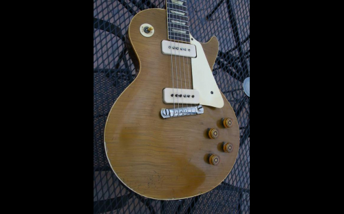 1954 Les Paul Goldtop electric guitar