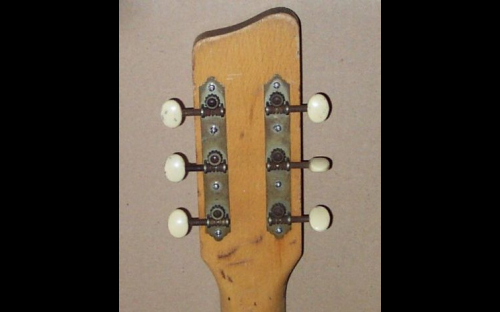 Vox Stroller first edition, headstock back