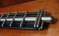 Black Gittler II guitar, nut