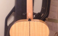 Fender SJ-65 acoustic guitar, back