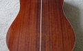 Daion 78 Heritage acoustic guitar, back close up