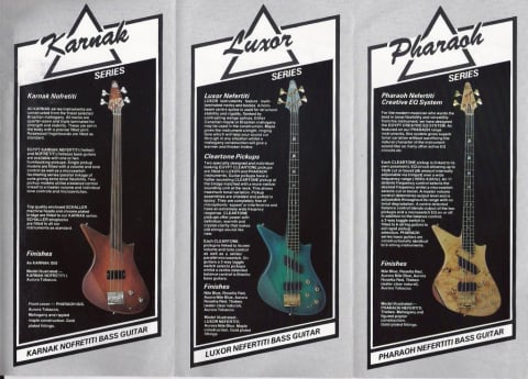 Egypt Guitars Flyer 1985, Page 2