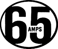 65 Amps logo