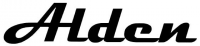 Alden guitars logo