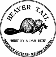 Beaver Tail mandolin label