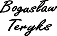 Boguslaw Teryks signature logo