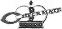Checkmate Guitar logo 1970s