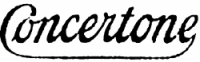 Concertone Guitar logo