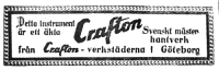 Crafton Guitar label