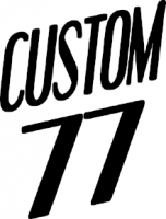 Custom 77 guitar logo
