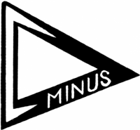 D-Minus Guitars logo