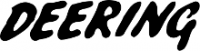 Deering electric guitar logo