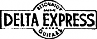 Delta Express resonator guitar logo