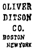 Oliver Ditson Company stamp