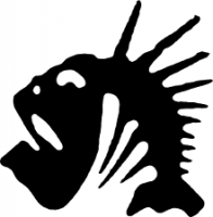 Fishbone guitar logo