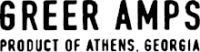 Greer Amps product of Athens Georgia logo