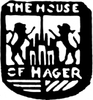House of Hager lap steel logo