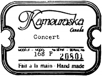 Kamouraska guitar label
