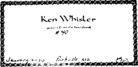 Ken Whisler classical guitar label