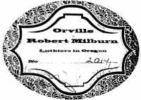 Orville and Robert Milburn guitar label