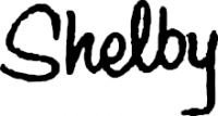 Shelby acoustic guitar logo