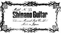 Shinano Guitar label