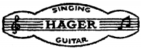 Singing Hager Guitar logo