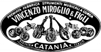 Vincenzo Miroglio & Figli classical guitar label