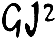 GJ² Guitars logo