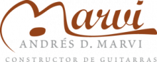 ANDRÉS D.MARVI guitar logo