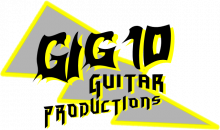 GIG 10 Guitar Productions logo