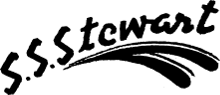S.S. Stewart guitar logo