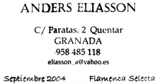 Anders Eliasson guitar label