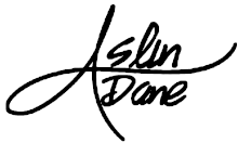 Aslin Dane logo