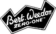 Bert Weedon Zero-One guitar logo