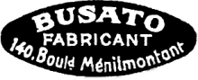 Busato Guitar logo