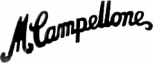 M Campellone Guitar logo