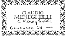 Claudio Meneghelli guitar label
