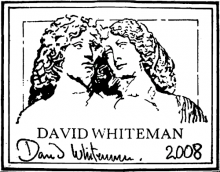 David Whiteman classical guitar label