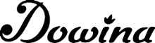 Dowina guitar logo
