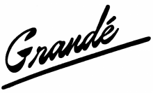 Grandé acoustic guitar logo