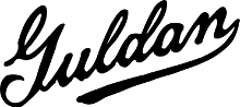 Guldan guitar logo