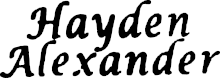 Hayden Alexander logo