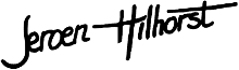 Jeroen Hilhorst Guitars logo