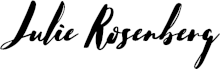 Julie Rosenberg logo