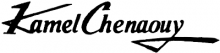 Kamel Chenaouy guitar logo